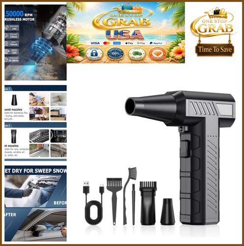 Cordless compressed air duster - air,